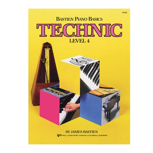 Bastien Piano Basics: Technic, Level 4