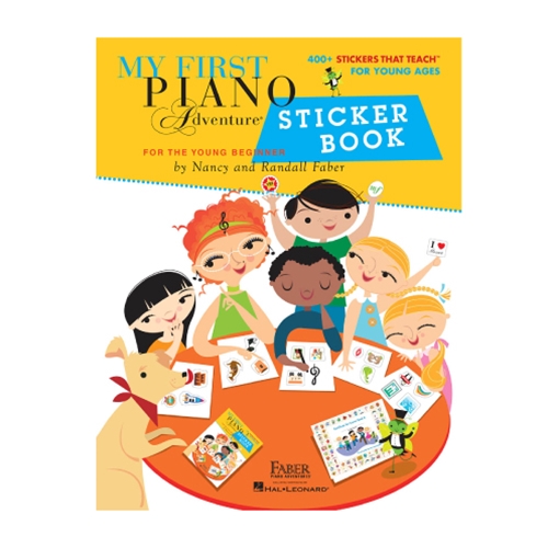 My First Piano Adventure: Sticker Book