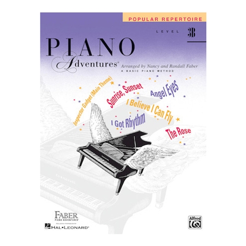 Piano Adventures: Level 3B Popular Repertoire Book