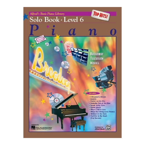 Alfred's Basic Piano Library: Top Hits! Solo Book 6