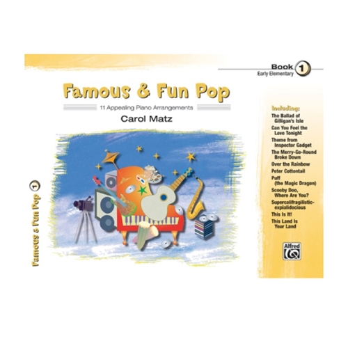 Famous & Fun Pop, Book 1 - Early Elementary