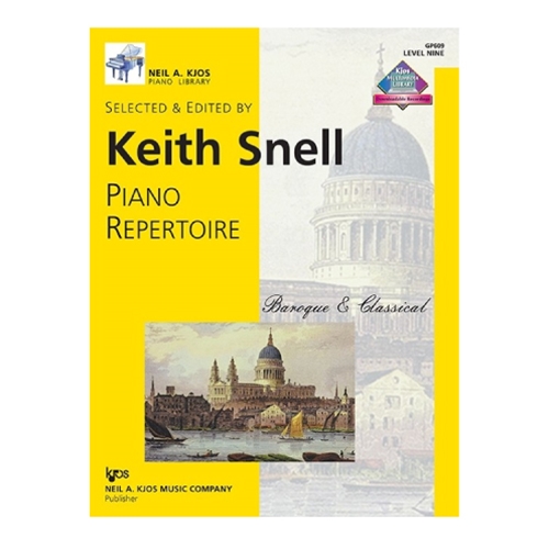 Piano Repertoire: Baroque & Classical, Level 9