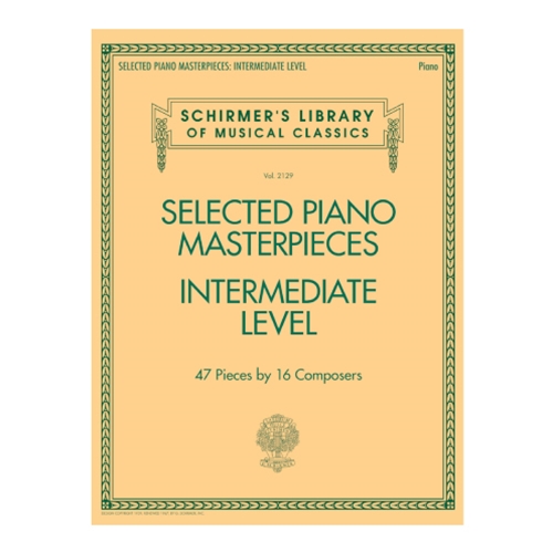 Selected Piano Masterpieces - Intermediate Level