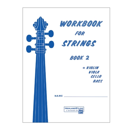 Workbook for Strings, Book 2 - Violin