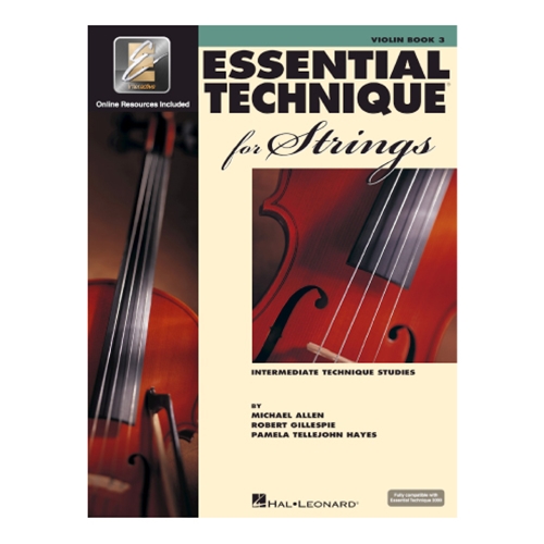 Essential Technique for Strings, Book 3 - Violin