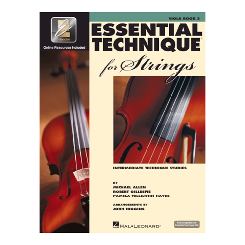 Essential Technique for Strings, Book 3 - Viola