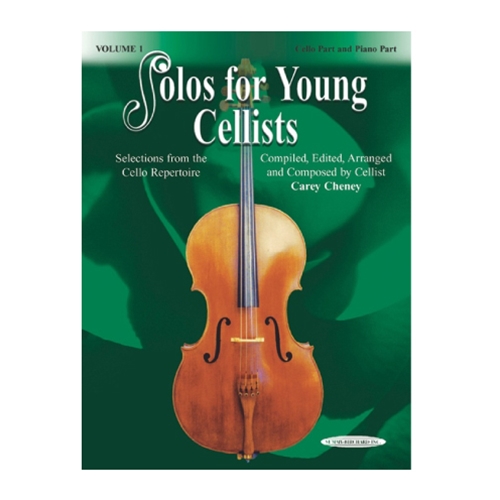 Solos for Young Cellists, Volume 1 - Cello Part and Piano Accompaniment