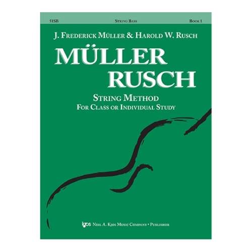 Müller-Rusch String Method, Book 1 - String Bass