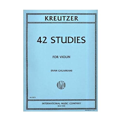 Kreutzer: 42 Studies for Violin