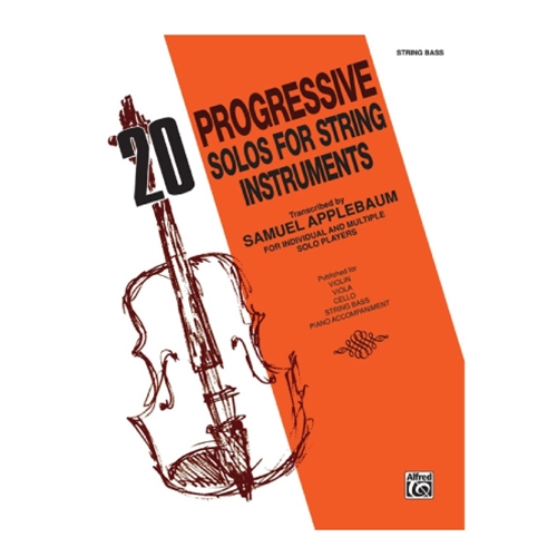 20 Progressive Solos for String Instruments - Bass