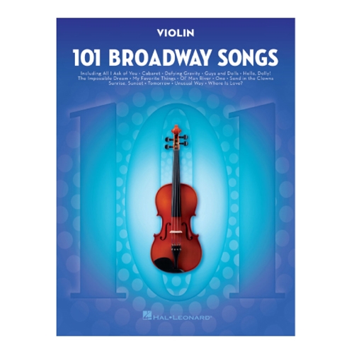 101 Broadway Songs for Violin