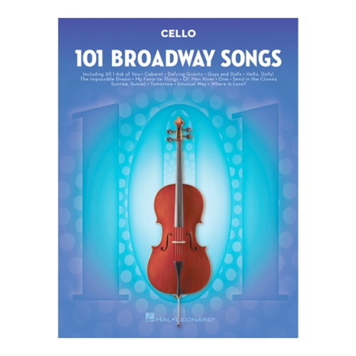 101 Broadway Songs for Cello