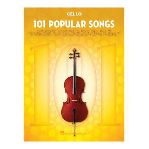 101 Popular Songs for Cello