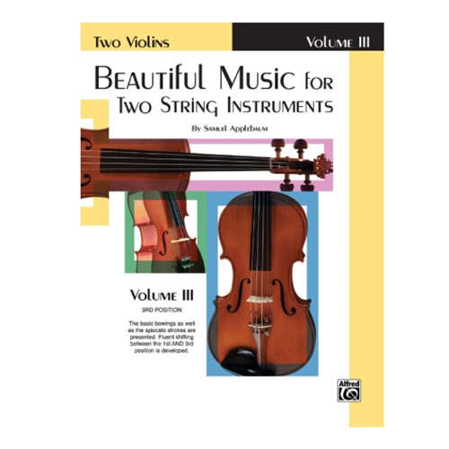 Beautiful Music for Two String Instruments, Volume 3 - Violins