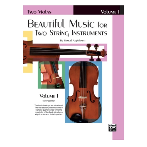 Beautiful Music for Two String Instruments, Volume 1 - Violas