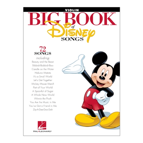 The Big Book of Disney Songs for Violin