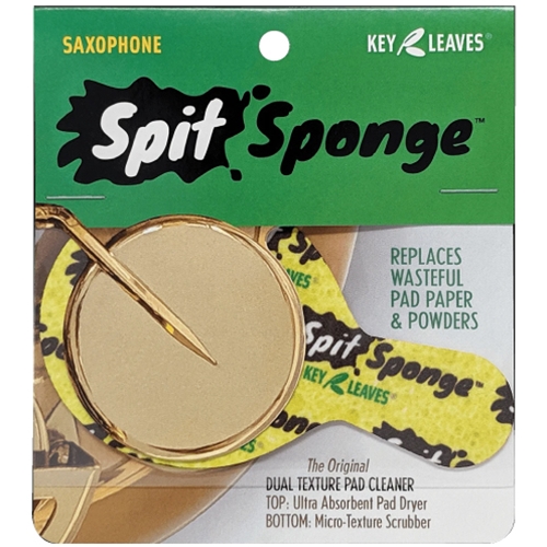 Key Leaves SPTSAX Spit Sponge for Saxophone