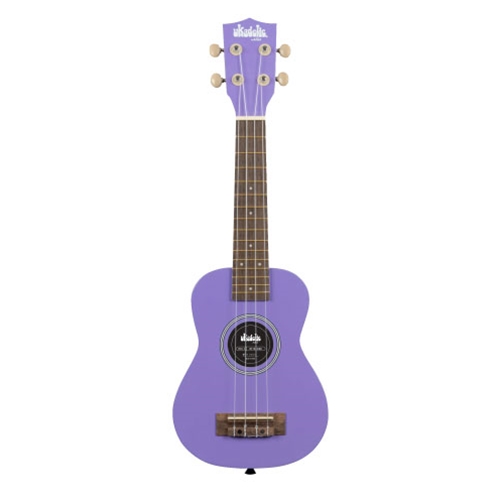 Kala UK-ULTRAVIOLET Ukadelic Soprano Ukulele with Bag - Ultraviolet