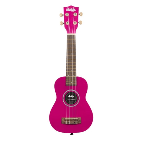 Kala UK-DRAGONFRUIT Ukadelic Soprano Ukulele with Bag - Dragon Fruit