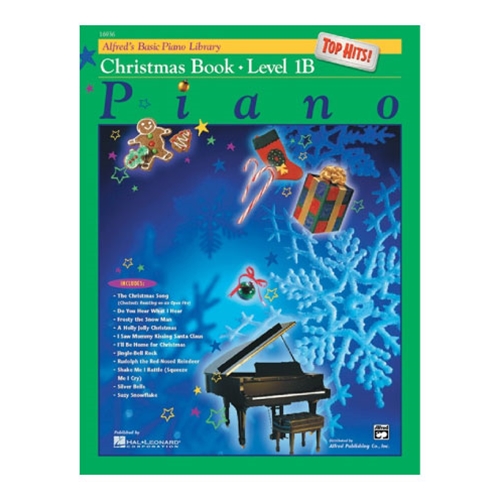 Alfred's Basic Piano Library: Top Hits! Christmas Book 1B