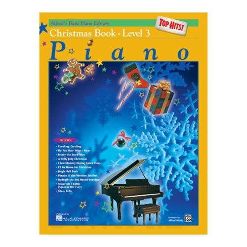 Alfred's Basic Piano Library: Top Hits! Christmas Book 3