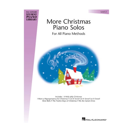 Hal Leonard Student Piano Library: More Christmas Piano Solos - Level 2