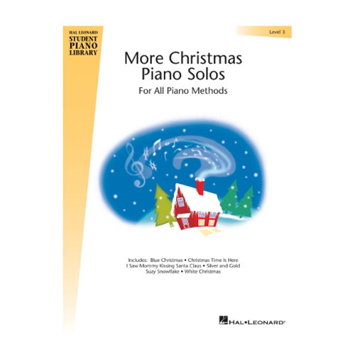 Hal Leonard Student Piano Library: More Christmas Piano Solos - Level 3