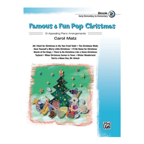 Famous & Fun Pop Christmas, Book 2