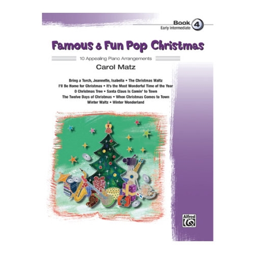 Famous & Fun Pop Christmas, Book 4