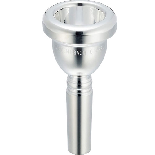 Bach 341-6.5AL Classic Trombone Large Shank Silver Plated Mouthpiece - 6.5AL