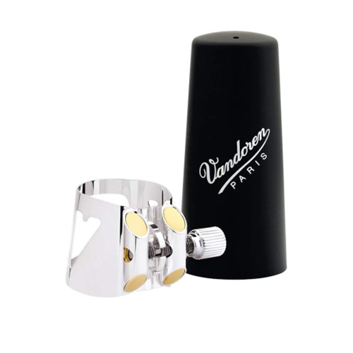 Vandoren LC01P Optimum Bb Clarinet Ligature - Silver-Plated