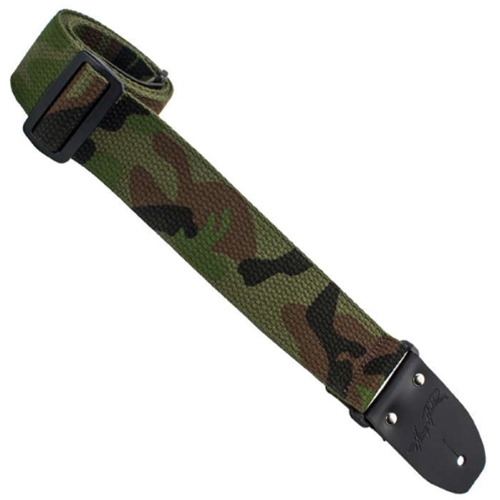 Henry Heller HCOT2D-CAM1 Camo Cotton Guitar Strap