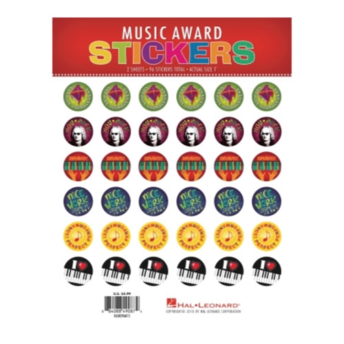 Music Award Stickers