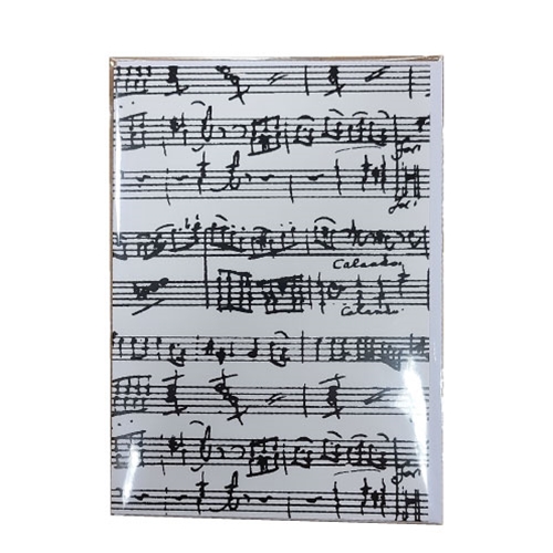 Music Gifts GC13 Manuscript Greeting Card