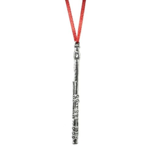 House of Morgan HOMFL Pewter Flute Ornament