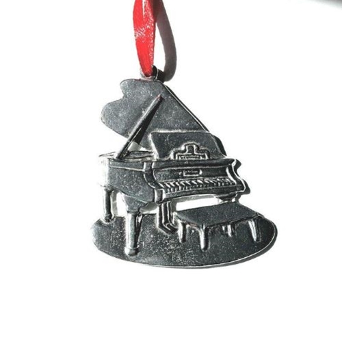 House of Morgan HOMPNO Pewter Piano Ornament