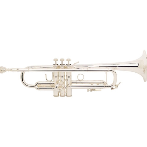 Bach  LR180S37 Stradivarius Trumpet with Reverse Lead Pipe - Silver