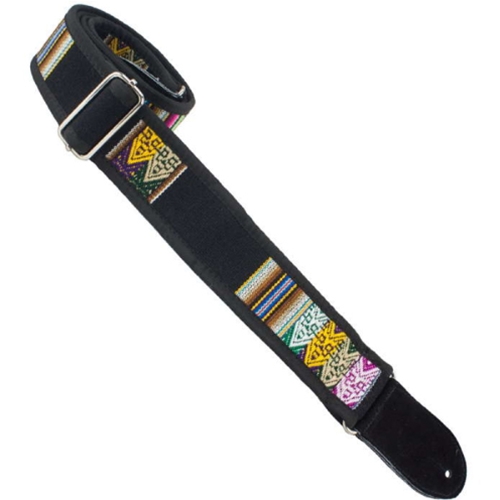 Henry Heller HPSE-04 Black Inca Guitar Strap