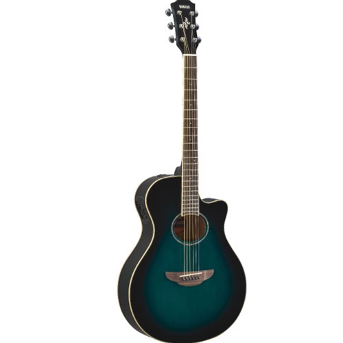 Yamaha APX600OBB APX600 Acoustic Electric Thinline Guitar - Oriental Blue Burst