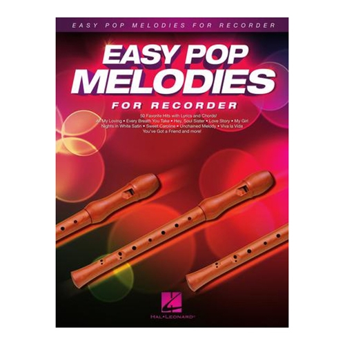 Easy Pop Melodies for Recorder