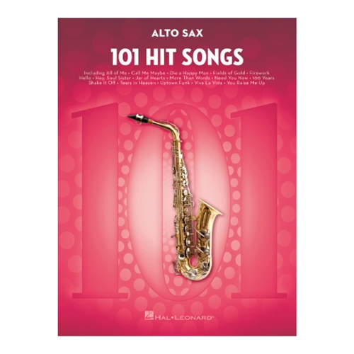 101 Hit Songs for Alto Sax