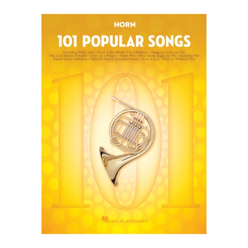 101 Popular Songs for French Horn